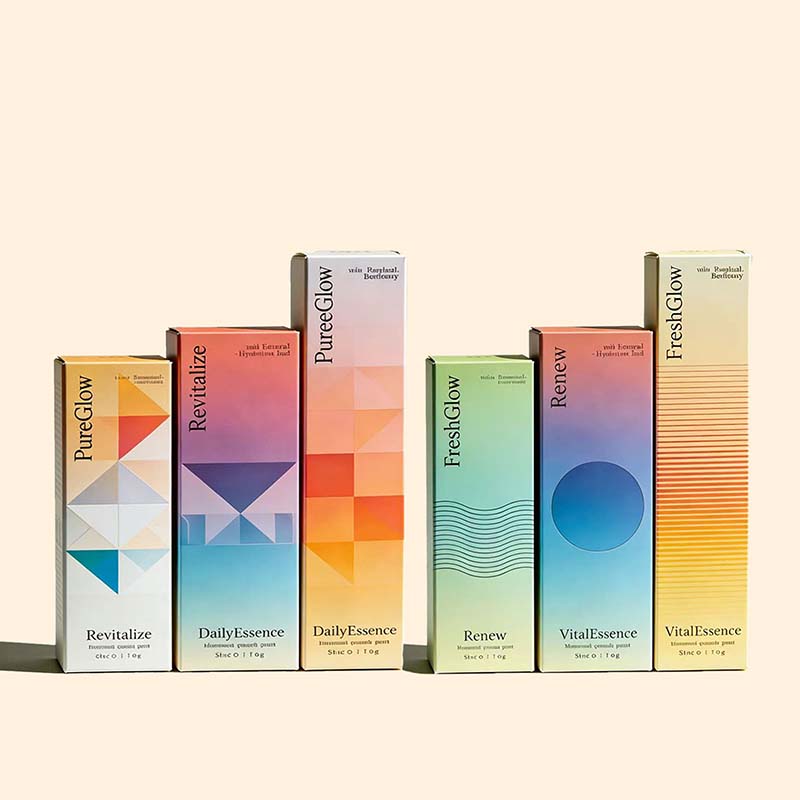 カスタムビューティーペーパーボックス印刷プライベートラベル化 - Luxury Skincare Logo のレビューと価格